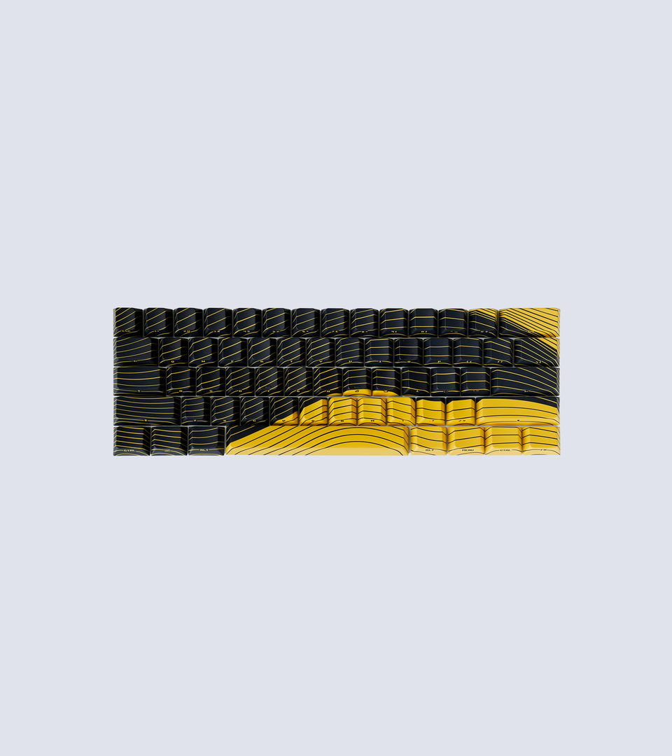 Wooting 5 sided Dye-sub PBT Keycaps Set - Take Control